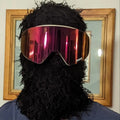 Wind Proof Winter Premium Adult Size Striped Unisex Distressed Balaclava for Sports Fishing Daily Use Party 100% Cotton