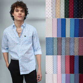 Factory Supply 65% Polyester 35% Cotton Yarn Dyed Printed Twill Shirting Fabric for Girls Medium Weight Breathable