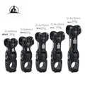 IRONDONKEY Aluminum Alloy Bicycle Stem Mountain Bike Adjustable Handle 31.8 25.4CM Booster Faucet Lifting Accessories Mtb Stem