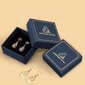 Luxury Gift Box for Jewelries Small Jewelry Packaging Jewelry Set Gift Packaging Box with Custom logo