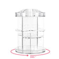 New Arrival Acrylic Makeup Organizer Cosmetic Storage and Vanity Perfume Organizers in Counter Top Bathroom Dresser 360 Rotating