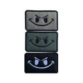 Emoticons Assorted Color Embroidered Outdoor Morale Armband Badges Embroidery Patches With Hook and Loop