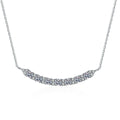 Dreamshow Shining Smile  Moissanite Jewelry Sterling Silver 925 Necklace Women Moissanite Necklace