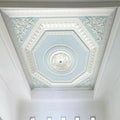 European Relief Ceiling Wallpaper 3d Wall Papers Mural for Home Wall Decor