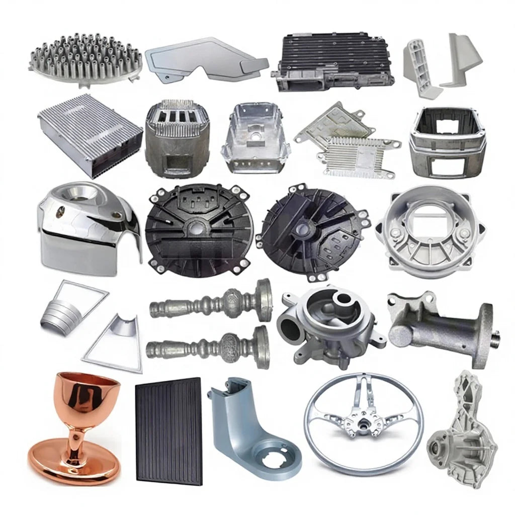Custom High Pressure Aluminum Die Casting Products Zamak Magnesium Zinc Alloy ISO Certified OEM/ODM Housing Parts