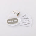 D746 High Quality Private Label Double Edge Stainless Steel Safety razor Blade