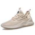 Men's Solid Colour Fashion Pointed Toe Trainers Anti-Slip Lightweight Running and Walking Shoes Outdoor Breathable Chunky Shoe