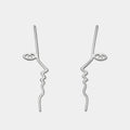 2025 Fashion Trend Long Tassel Earrings for Men and Women