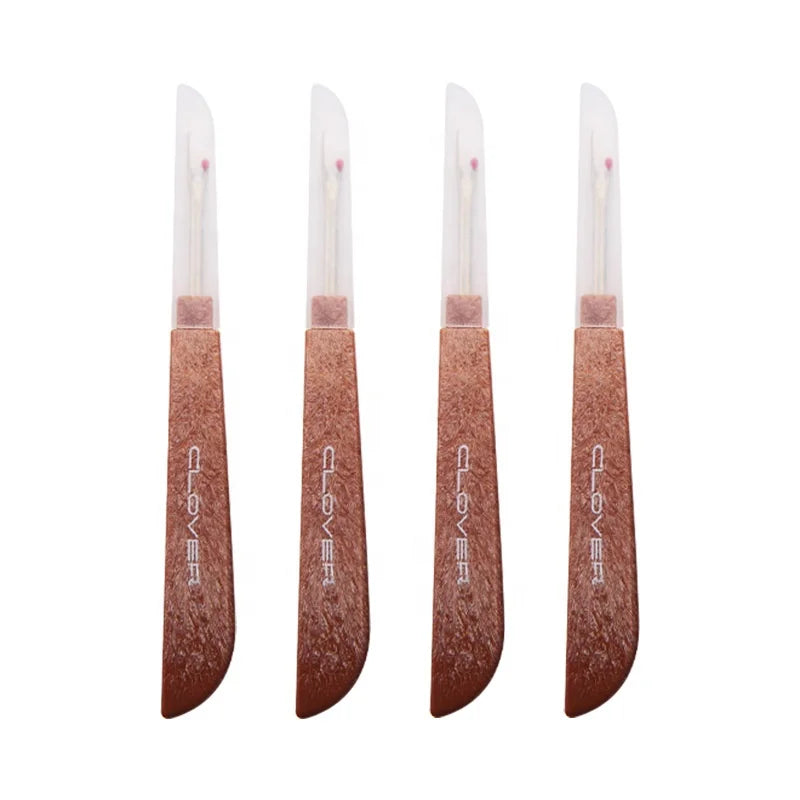 Plastic Simple Wooden Color Environmental Friendly 125mm Sewing Accessory Seam Tool Handy Stitch Ripper for Opening Removing