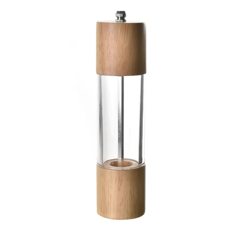 New Home Kitchen Multi-Purpose Wooden Manual Grinder Mill for Salt and Pepper