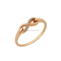 Fine Jewelry AU750 18k Pure Gold Wedding Ring Real Diamond Finger Ring Good Quality Wholesale 18k Solid Gold Ring