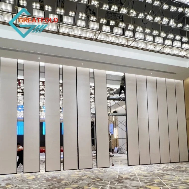 Hot Sale Foldable Operable Room Partition Wall Movable Sliding Soundproof School Gym Office Hall