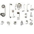 OEM Custom Industrial Stainless Steel Coil Flashlight Compression Spring Positive and Negative Battery Contact
