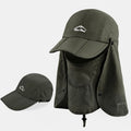 Sewingman B0154 Nylon Custom Sports Hat and Caps for Men With Removable Face Cover