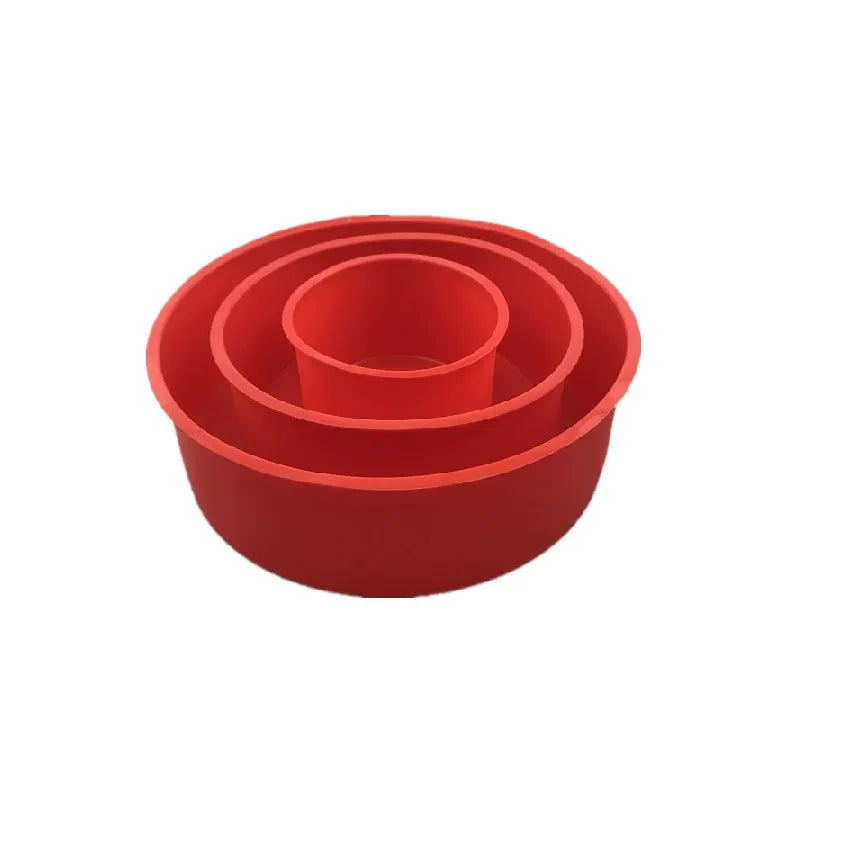 Silicone Cupcake Muffin Baking Mold 4"6"8 Inch Round Rectangle Silicone Mould Baking Pan Pastry Muffin Cake Mold Baking