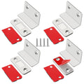 Zuogang Furniture Hardware Accessories Punch Free Shaped Invisible Strong Magnetic Suction Door Closer Magnetic Catch