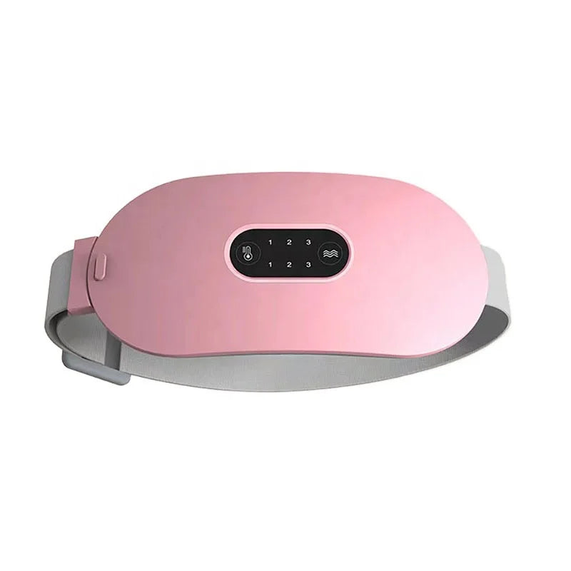 New 2023 Wireless Warm Palace Belt LCD Display 1800mAh Battery 3 Hours Heating Time Portable Menstrual Heating Pad for Waist