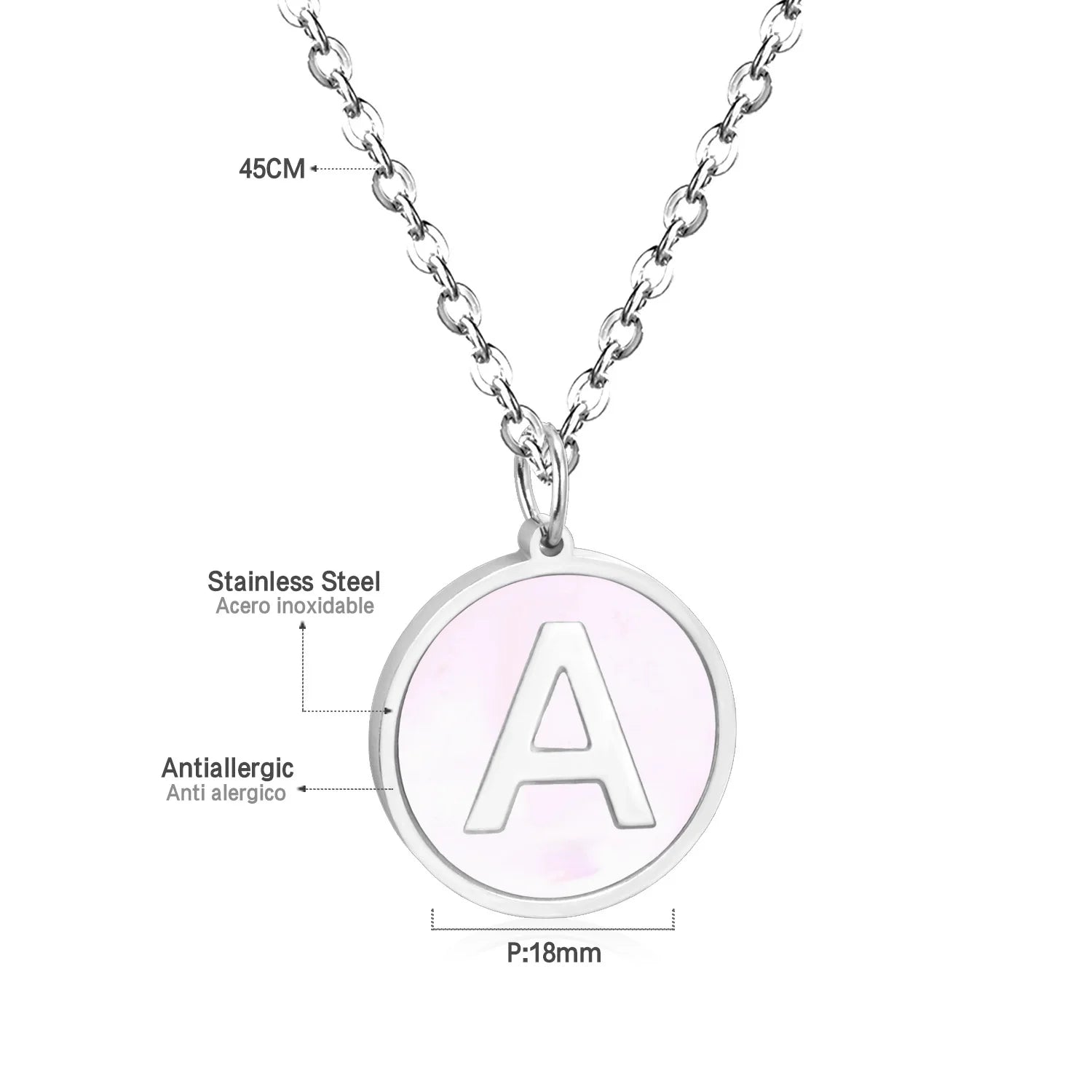 Hot Sales Customized Personalized Name Necklace Stainless Steel Jewelry Lettert Charm Layer Chain Pendant Necklace for Women