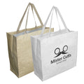 In Stock Paper Bag Extra Large with Gusset With White PP Woven Laminated Inside Custom Logo Water Resistant Kraft Paper PPB005
