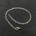 2026 Wholesale 45 cm Simple Style Alloy Metal the Chain of Popcorn Necklace Jewelry for Men and Women Chakra Stones