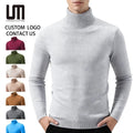OEM Service Wholesale Trending Autumn Winter Men Clothes Casual Turtleneck Pullovers Long Sleeve Knitting Warm Sweaters