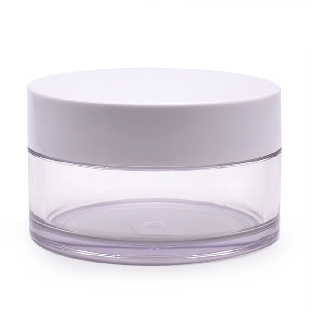 200g 250g Empty PET Acrylic Cosmetic Jars for Eye Cream Lotion & Shampoo-Wholesale with Lids