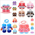 Cartoon Children's Gloves Baby Boys and Girls Winter Warm Hanging Neck Plush Gloves Kid Mittens MegaBDM