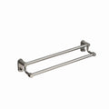 Bathroom Rail Holder Storage Rack Double Bars Towel Racks 30-70cm Behind Door Black Wall Towel Rack for Rolled Towels