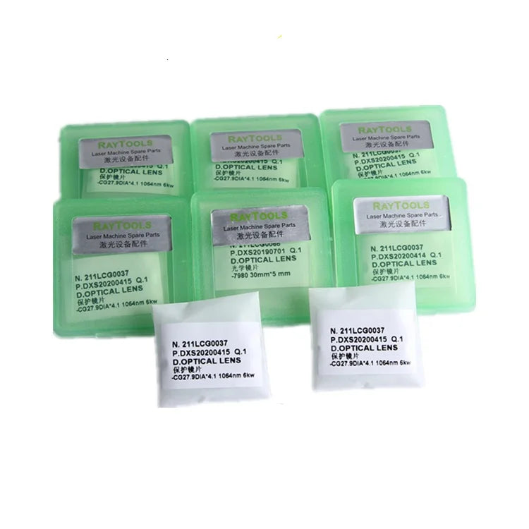 Glass Laser Equipment Parts Protective Windows Lens Cover Glass D27.9*4.1mm D24.9*1.5mm D38*1.5mm D37*7mm