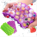 NEW Arrivals 130grams 37 Cavities Crystal Clear Ice Cube Maker Top Sale Reusable BPA Free Silicone Ice Mold