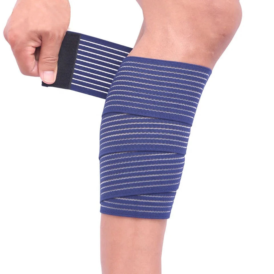 Boer Factory Price Custom Weightlifting Knee Wraps Calf Support