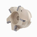 CNC Face Milling Cutter Head with 75 Degree Waste Angle Horizontal Negative Reverse RAP/KAP 300R/400R Milling Cutter Head