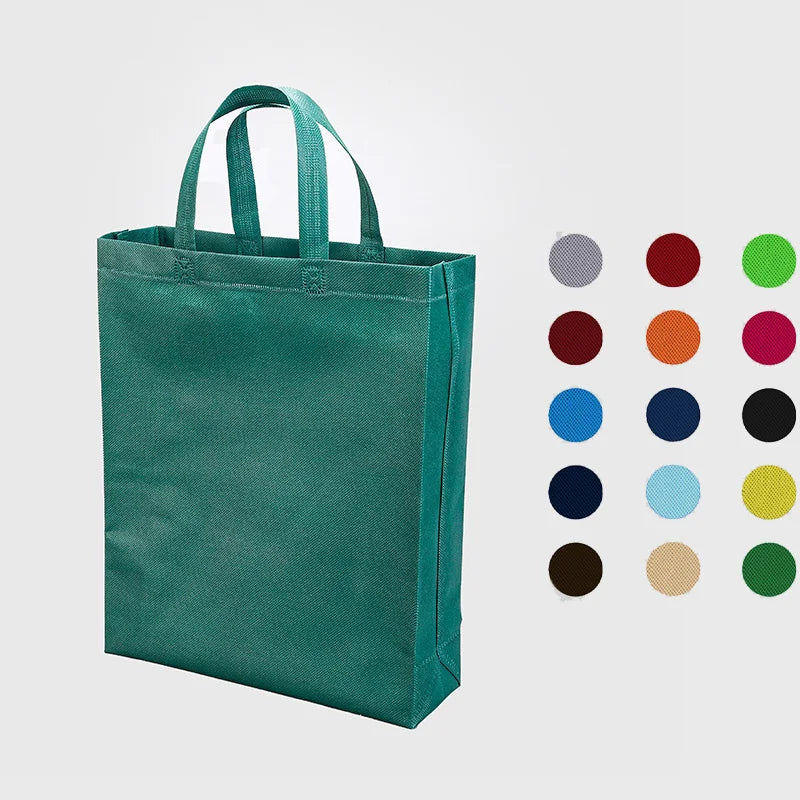 LeShang OEM Custom Logo Printed Full Color Reusable Large Capacity Shopping Bags Clothing Laminated Biodegradable Non-woven Vest