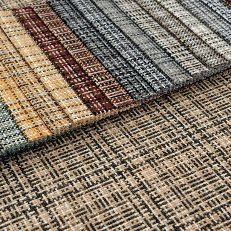Factory Wholesale Online Cheap Price Linen Cover Polyester Upholstery Fabrics for Sofas and Textile