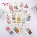 Newest Sweet Hair Clips Set for Girls With Floral Printing Snap Clip Set for Kids