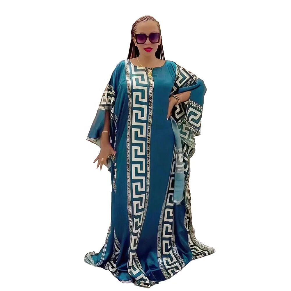 Best Women African Print Style Dress Rayont Evening Dresses in African Prints Loose Plus Size Women's Dresses