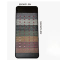 48PCS LED Jade Germanium Heating Mattress 80*190cm Crystal Thermal Pad Amethyst Bian-stone Heated Mat For Full Body