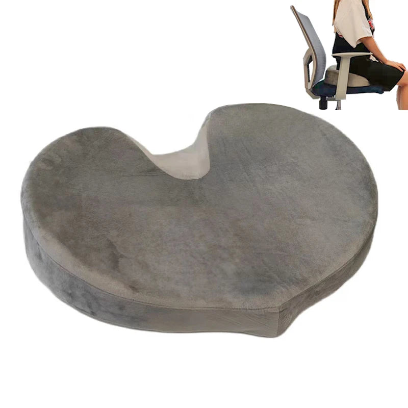 New Design Peach Shape Comfort Office Chair Lifting Seat Cushion  for Back Coccyx & Tailbone Pain Relief Pad