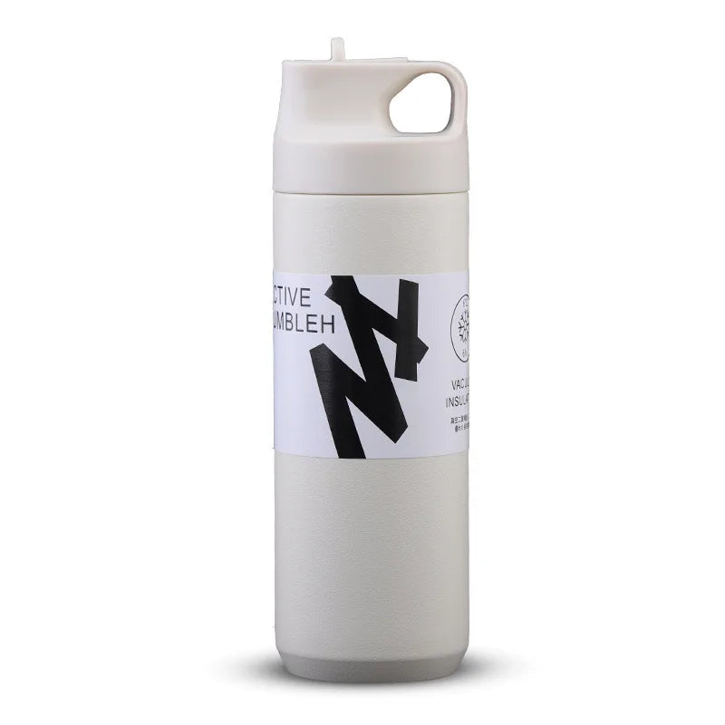 Kinto Coffee Thermos Japanese Style Mug Custom Logo 500ml Sport Insulated Powder Coated Vacuum Tumbler Water Bottle With Straw