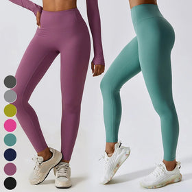 Breathable Quick Dry Tights Legging Custom Workout Wear Gym Fitness Pants Butt Lifting High Waist Yoga Leggings for Women