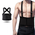 Adjustable Straps Working Lumbar Belt Lumbar Support Back Brace Belt with for Back Pain Relief Injury Recovery