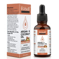 ELbbuB Wholesale Pure Natural Organic Alcohol Free Hair Skin Body Care Coconut Argan Oil