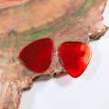 Huiying Custom Shape Stones Stone Red Agate Guitar Picks Guitar Slices