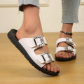 Summer New Women's Platform Flat Shoes Non-slip Comfortable Wear-resistant Outdoor Home Dual-purpose Fashion Trend Sandals