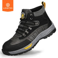 GUYISA Brand Safety Boots Outdoor Mountaineering European Standard Steel Toe Safety Boots