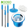 360 Degree Rotating Magic Spin Mop Bucket Easy Wring Clean Wash Spin Floor Mop Set