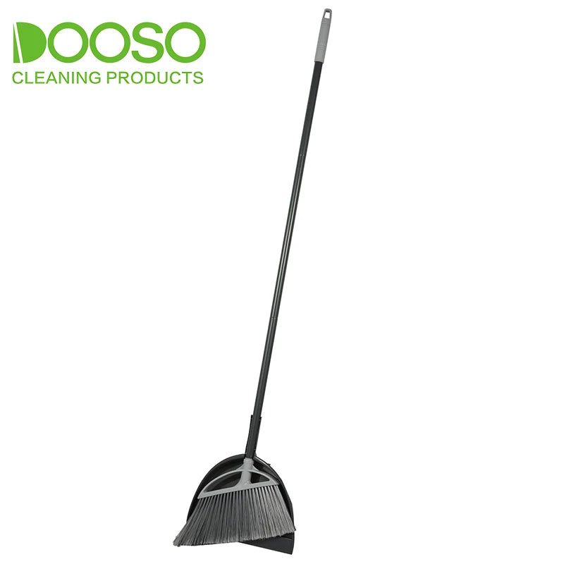 DOOSO Eco-friendly Cleaning Broom Brush Dustpan and Brush Set for Home Dustpan Set Sweeping Brush Set