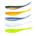 WEIHE 7CM 1.8g Soft Jerk Shad Soft Swimbait  Soft Lure Worm for Carp Fishing