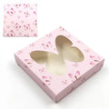 Eyelash Boxes with Custom logo Butterfly Paper Box for 25mm 3d Mink Eyelashes