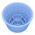 Wholesale Custom Round Honeycomb Silicone Slow Feeding Dog Feeder Bowls With Suction Cups